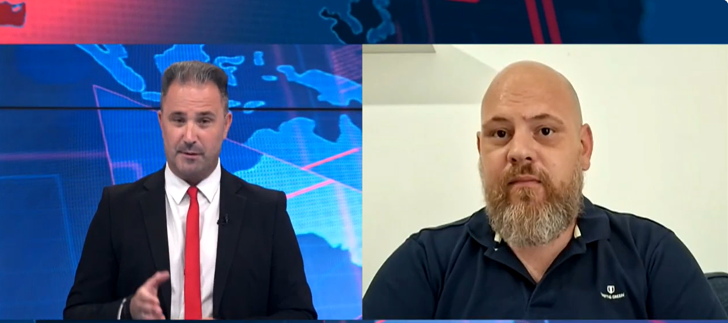 Ο Πρόεδρος του Εργατικού Κέντρου Καλαμάτας,  Τσώνης Αντώνης στην τηλεόραση BEST 12-09-2026